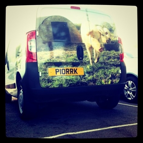 Say Oink to the Pork Mobile...