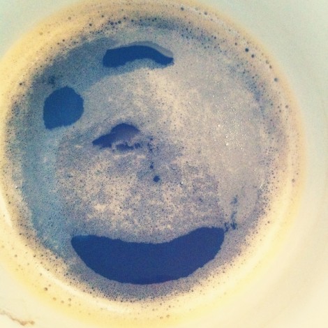 Is my coffee trying to tell me...