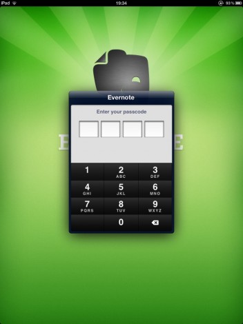 @evernote is it me or has the numpad...