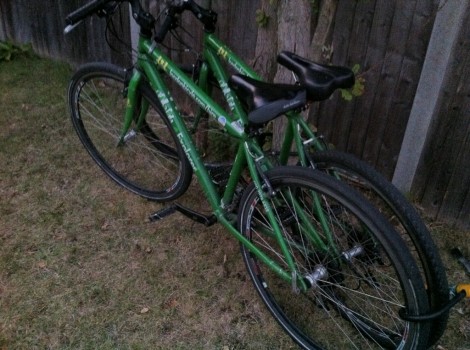Bike acquired. Riding my unfit self...