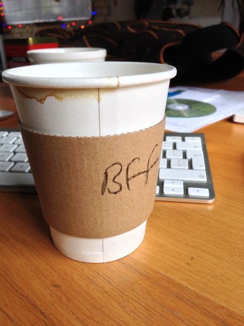 Today’s coffee cup from @fixcoffee...