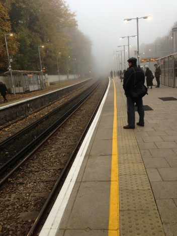 It's a foggy day in London Town.