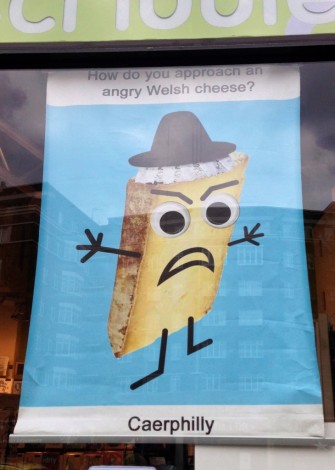 How do you approach an angry welsh...